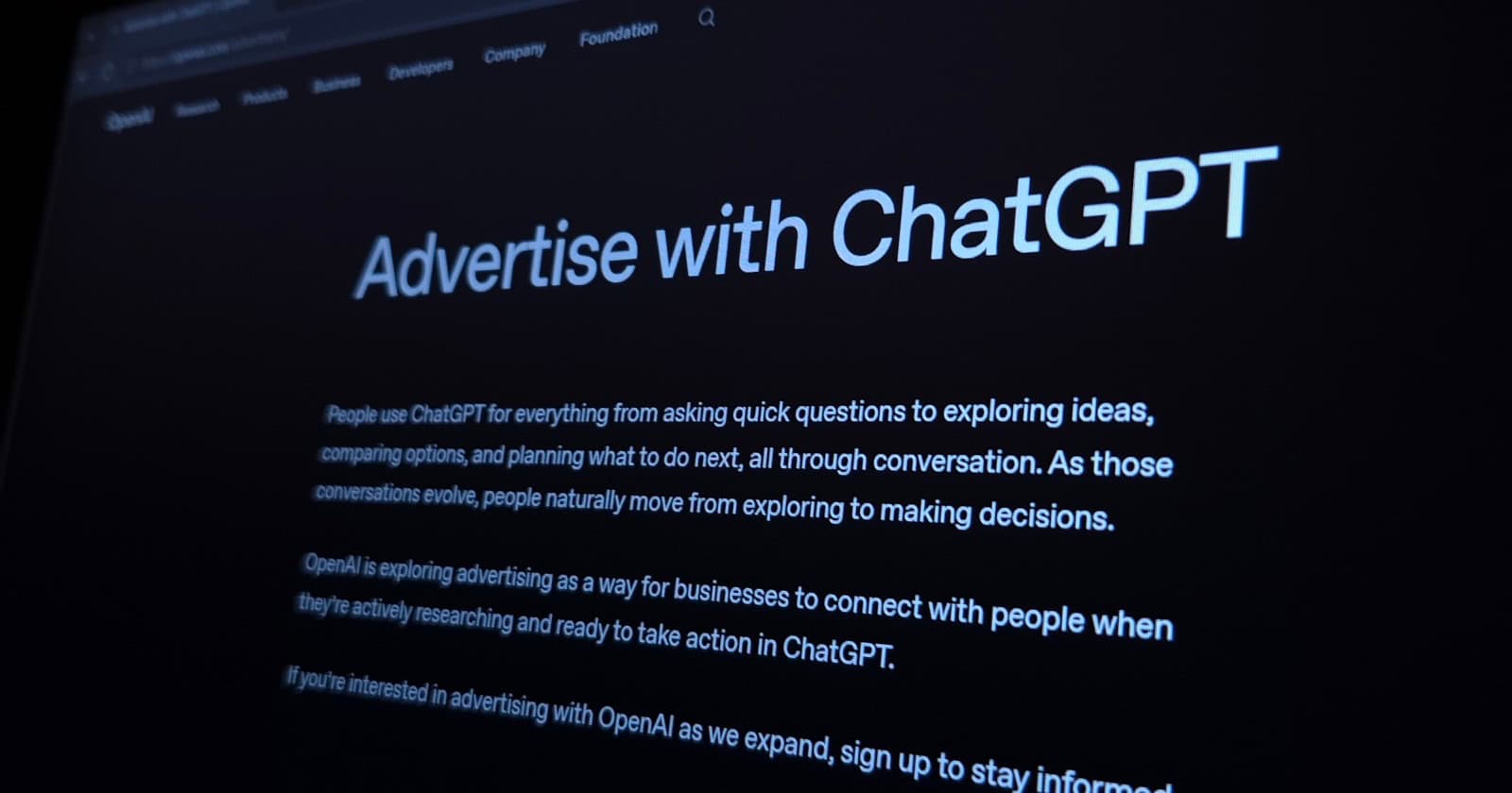 OpenAI Allows Some Health & Finance Ads In ChatGPT